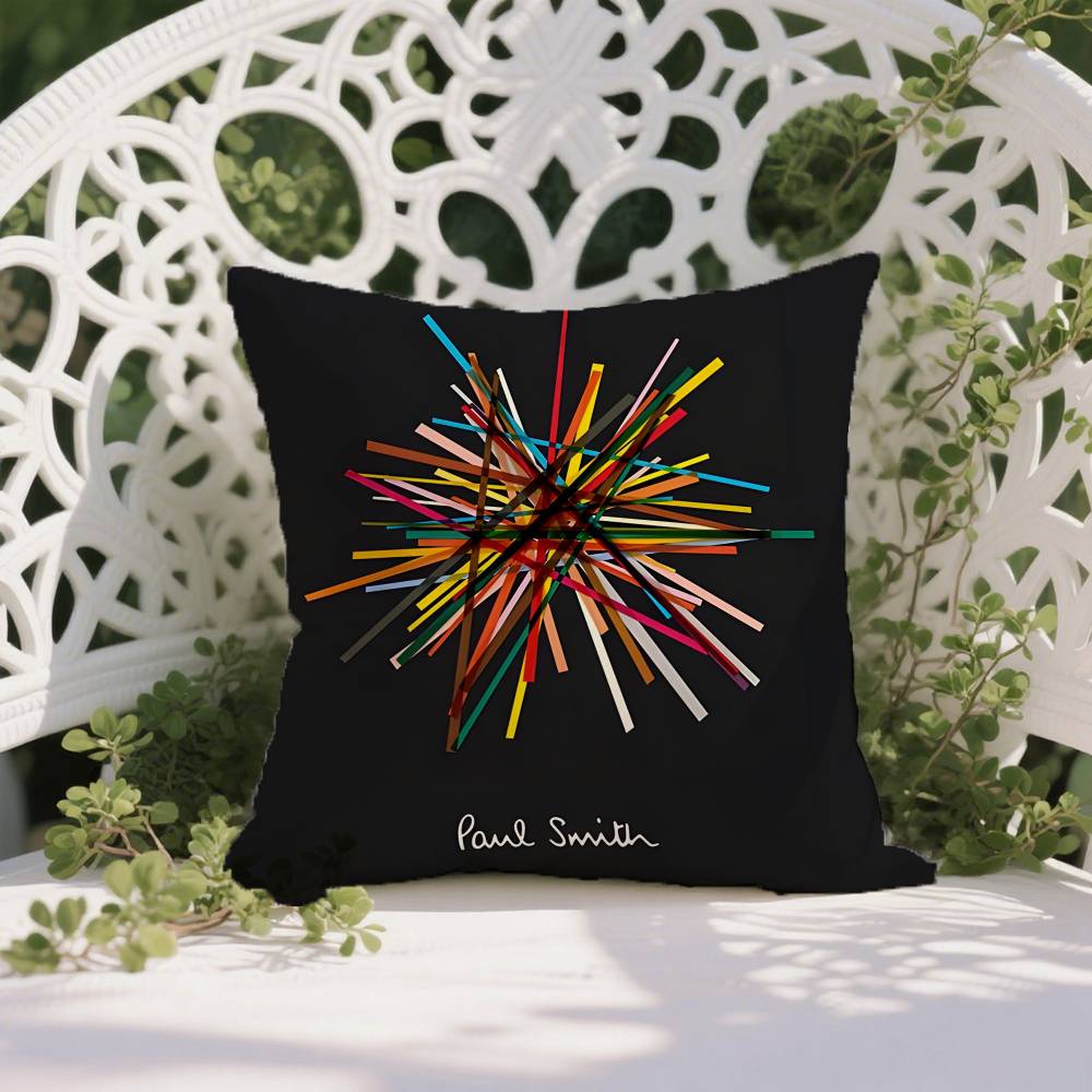 Popular P-Paul Of Cool Smith-B Pillow Case Anti-dustmite Pillowcase Invisible Zipper Silky Short Plush Sofa Cushion Cover