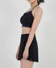 Foriz [Scarlet Skirt_Black] Swimsuit Resort Cover-Up Skirt