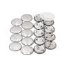25/50sets Glossy Tinplate Button Badge Kit DIY Handmade Brooch Accessories Consumables for Anime/Game/Handicraft Lovers Fans XJM