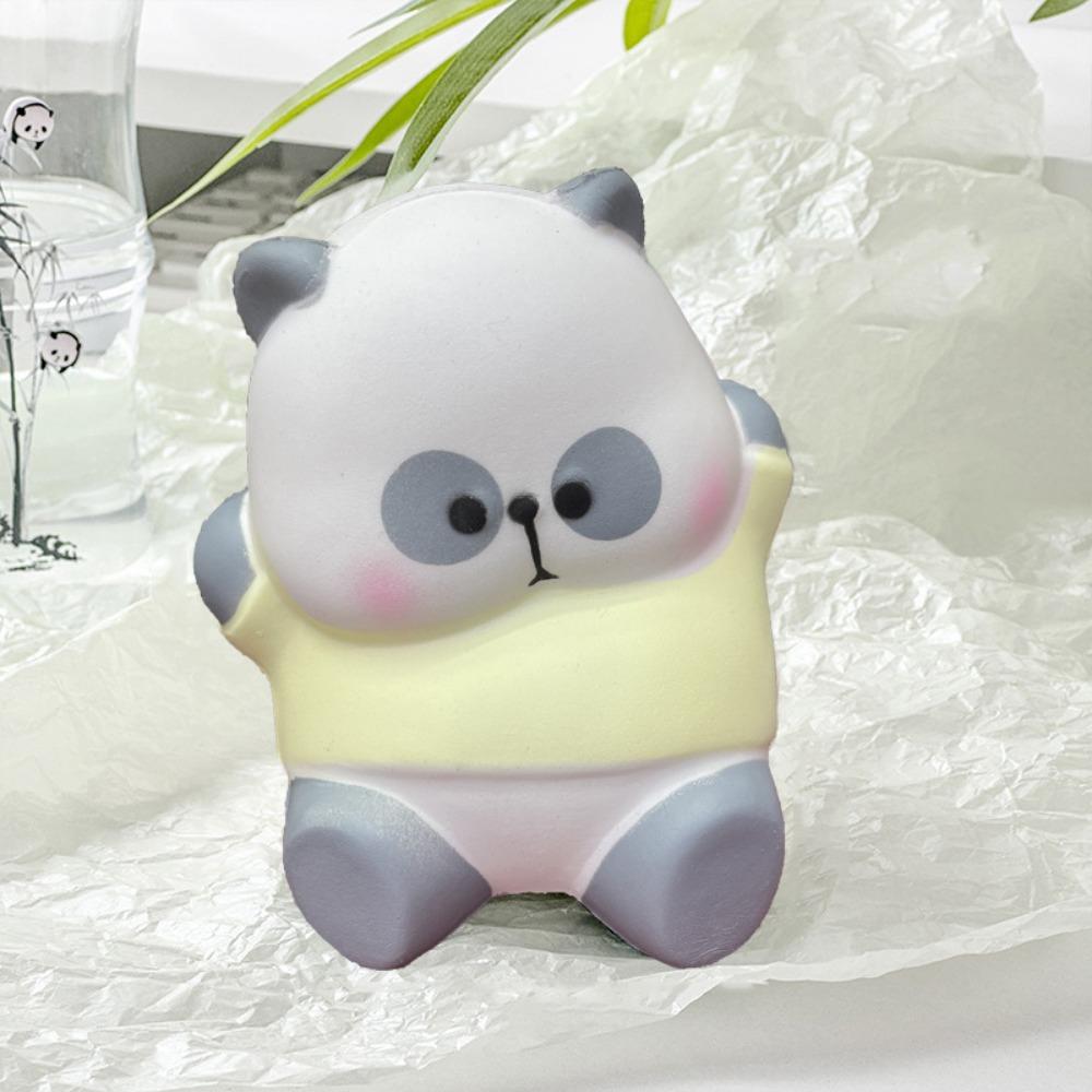 

Elastic PVC Panda Squeeze Toys Slow Rebound Animal Panda Fidgeting Toys Birthday Kids Gift Style 6