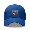 Senior 2026 Baseball Hat - Vintage Washed Look Print Adjustable Sun Cap For Unisex Adults, Lightweight Breathable Polyester Outdoor Sports Hat -