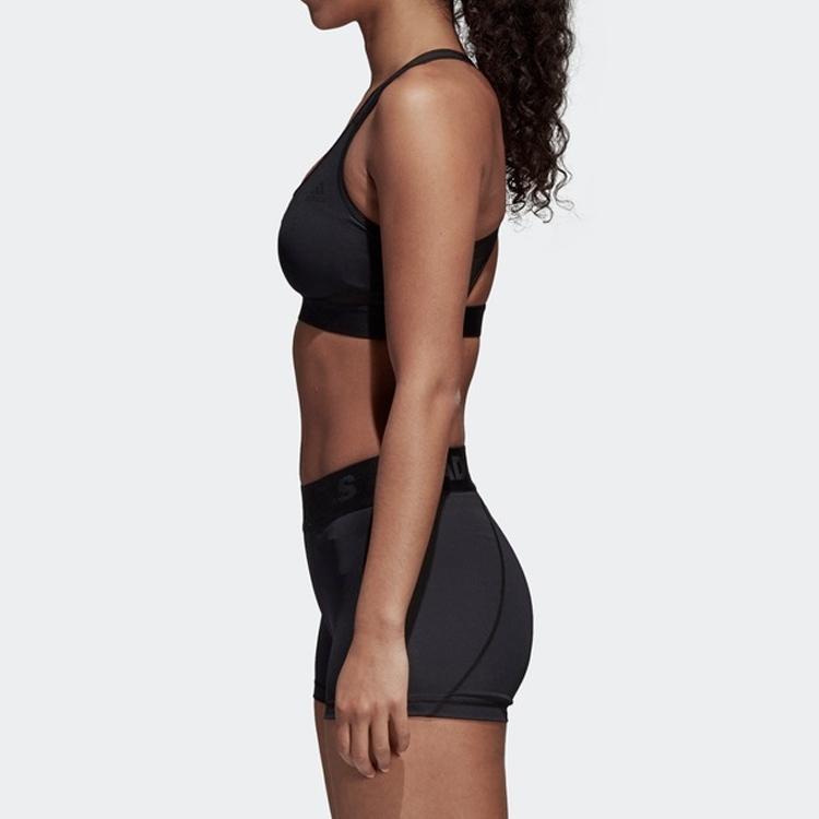 Adidas Fitness Training Sports Bra Women Underwear Black CD9718