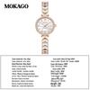 MOKAGO Luxe Женские кварцевые часы 'Русалка' - Высококлассный женский хронометр