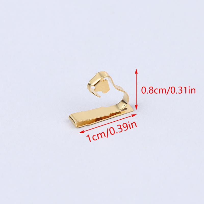 

High Quality! 10Pcs/Lot Gold Antenna Shrapnel Battery Metal Conductive Grounding Terminal Signal Contact Connector золотий