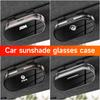 ZWVP7 Car Visor Sunglasses Car Glasses Case Glasses Clip Box Accessories Stickers For BMW G80 G06 G07 G42 G14 G15 G16 F82 F20 F21 F83