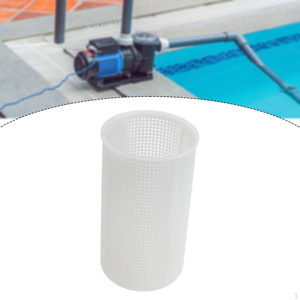 Pool Pump Strainer Basket Sturdy Lightweight, Easy to Install Compact Practical Replacement