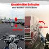 Clip On Motorcycle Windshield Adjustable Motorcycle Wind Screen  Dirt Bikes