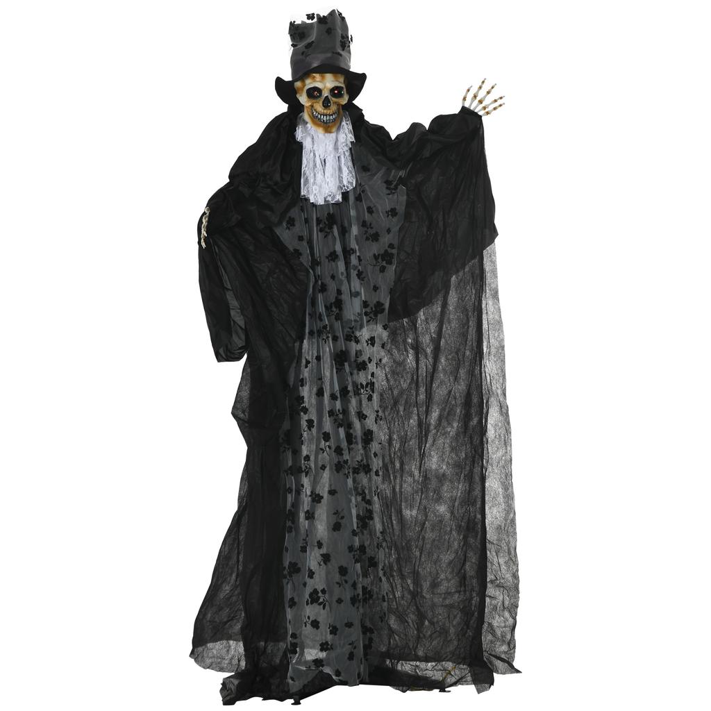 Halloween Decoration Ghost Groom with Special Effects and Sound Function 115 Cm X 65 Cm X 189 Cm