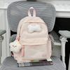 Schoolbag New Japanese Schoolbag Women's Simple Fresh and Versatile Junior High School Students Ins Bow Backpack Casual Backpack
