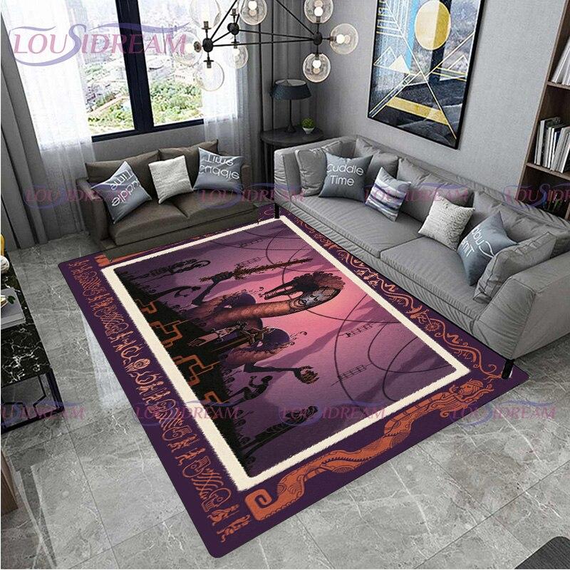 Covor modern Elden Ring pentru zonă Ranni The Witch Covor cu imprimeu Covoare moi pentru sufragerie pentru dormitor ușă podea scaun covoraș cadou pentru prieteni