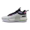 Anta Dominator Shock Absorption Non-Slip Wear-Resistant High-Top Basketball Shoes Men Sneakers White Black Purple 112241112-1