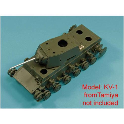 Aber 1/35 Soviet KV-1 Heavy Tank 76.2mm ZiS-5 Tank Barrel (for Tamiya) Plastic Model Kit Parts 35L323