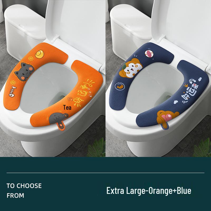 Universal Washable Thickened Toilet Seat Cushion for All Seasons