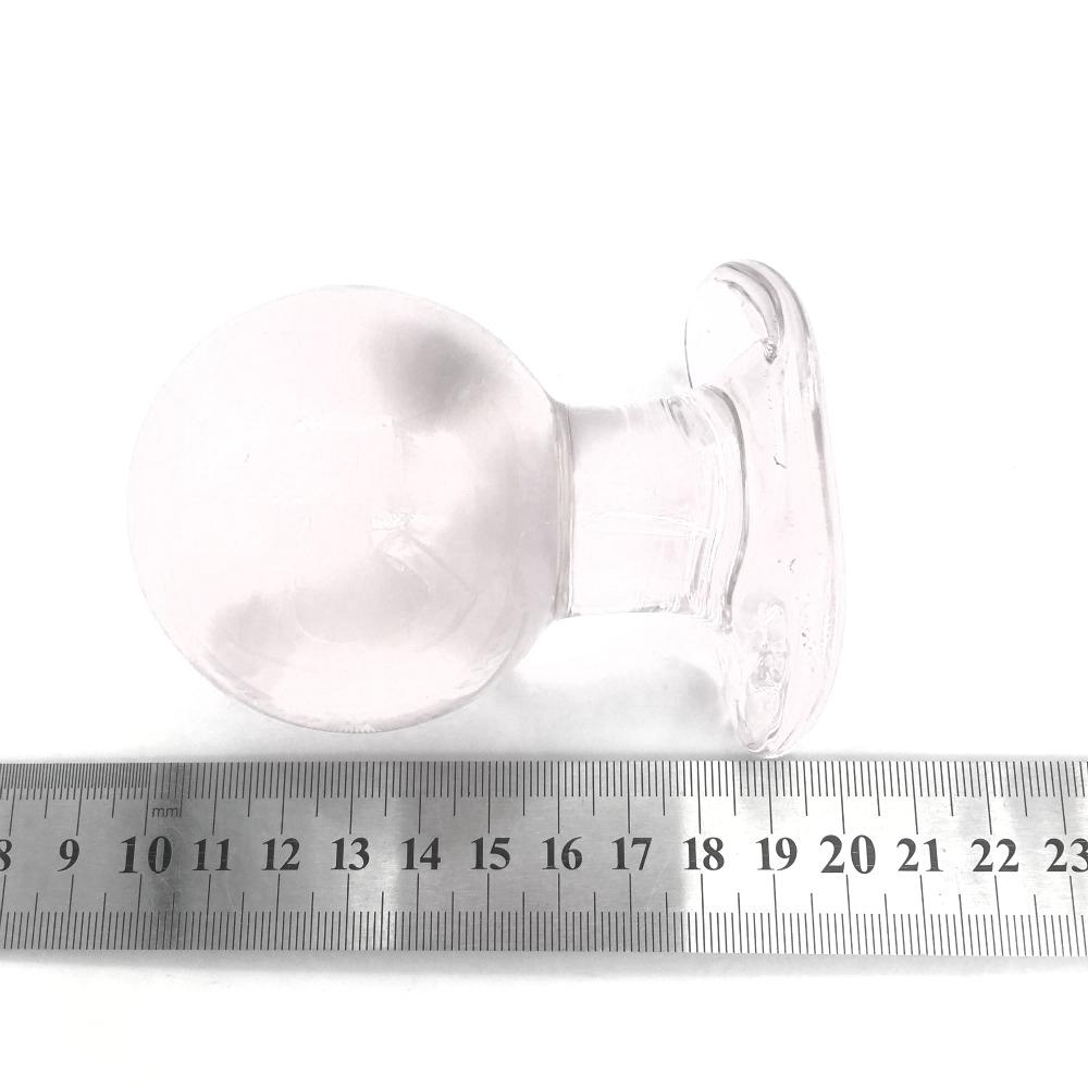 50mm Clear Ball Bead Crystal Glass Quantity Plug