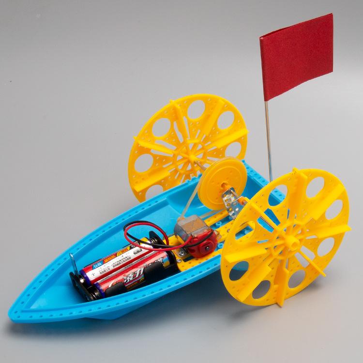 Technology Small Production Small Invention Diy Handmade Materials Package Ming Ship Science Experiment Steam Primary School Students Teaching Aids