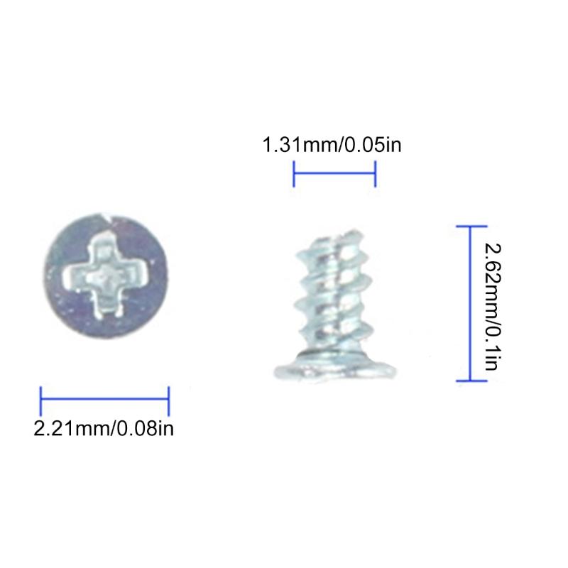 58Pcs Full Screws Set for NS Lite Game Console Repair Replacement Head Screw Kit