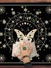 Tarot Card Cloth Tarot Reading Cloth Moonlight Flower Altar Card Mat Witchcraft Astrology Tablecloth Pad Divination Supplies