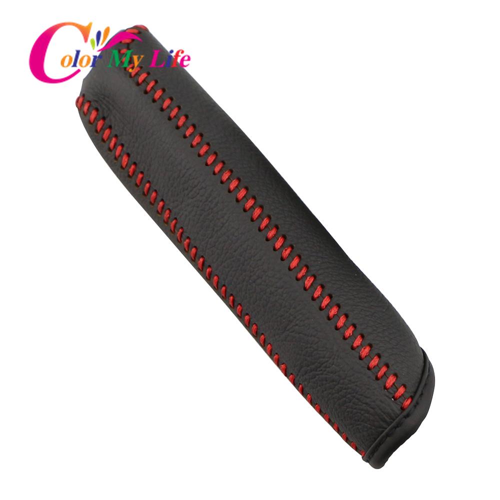 Capac din piele pentru butonul schimbătorului de viteze pentru Chevrolet Cruze Captiva 2009 - 2014 AT Transmisie cusut manual DIY