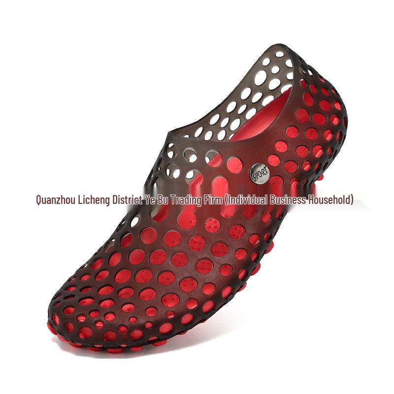 Breathable Summer Beach Sandals for Couples - Soft Sole Water-Resistant Casual Shoes