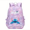 Stitch Student Backpack for Boys Girls Colorful Stylish School Bag Large Capacity Breathable Versatile