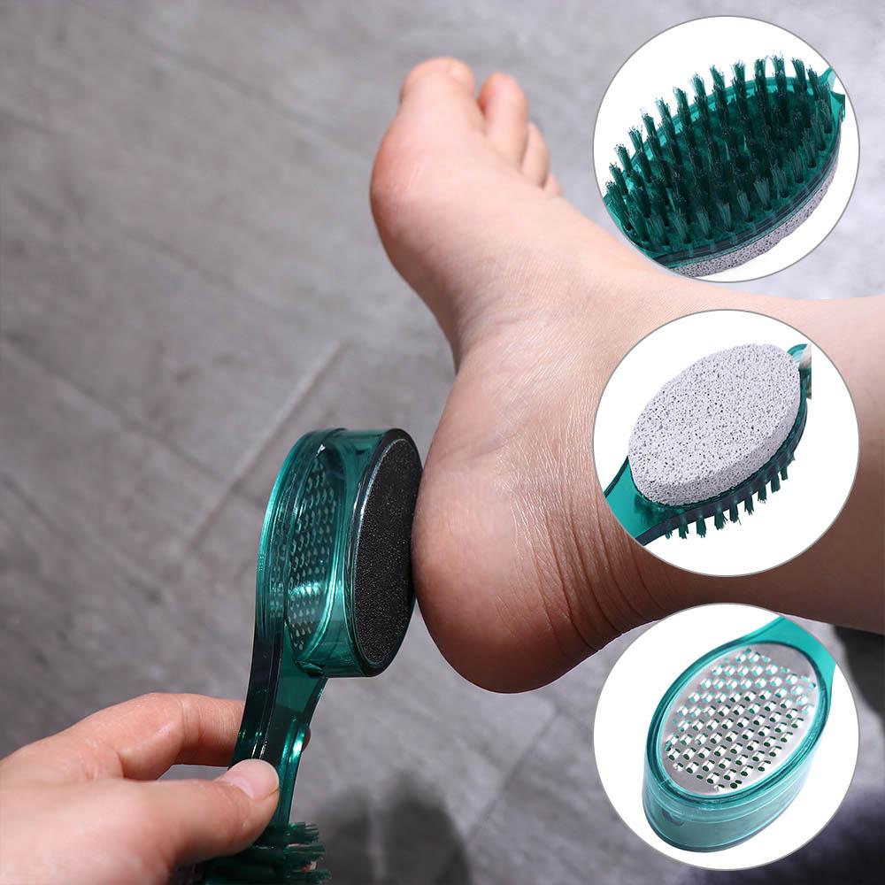 Foot Care Tool Peeling Cleaning Rasp Grinding Stone Foot Scrubber Foot File Brush Foot Skin Grinder