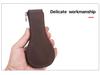 Vintage Crazy Horse Leather Watch Pouch – Dustproof Storage for Mechanical Watches