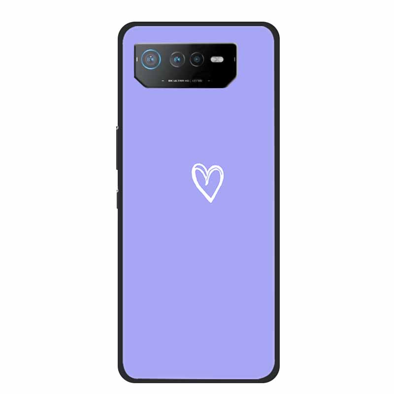 Phone Case For Asus ROG Phone 6D Ultimate Back Cover Case Black TPU Silicone Soft Coque For Asus ROG Phone 6 Pro Case Phone6 Pro