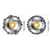 High-precision Angle Grinding Disc Metal Slotting Saw Blade Carving Disc Chain  Cutting Tool