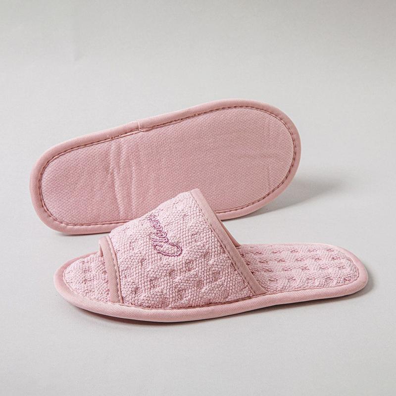 Cotton Casual Home Slippers for Women 2025 Designer Open Toe Slides House Soft Light Summer Elegant Shoes Ladies Flats One Size One size 980₽