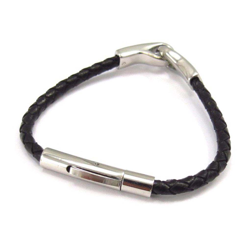 Les Trésors De Lily [K5875] - Mixed Bracelet 'Peaceful' Black Silver - 12 Mm