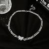 Zircon Butterfly Pendant Choker Light Luxury Aesthetic Niche Clavicle Silver-plated Necklace Jewelry For Women Gifts