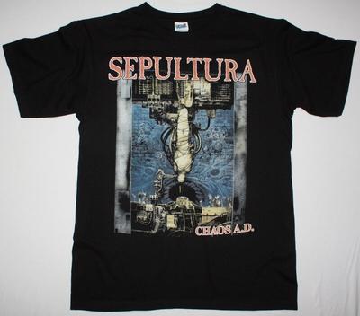 SEPULTURA CHAOS A.D. CAVALERA CONSPIRACY Herren S234XL T-Shirt FN232 Unisex T-Shirt