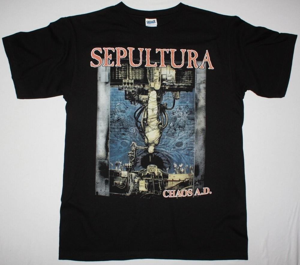 SEPULTURA CHAOS A.D. CAVALERA CONSPIRACY Men S234XL Tshirt FN232 Unisex T-Shirt XXL