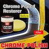 Car Door Handle Window Chrome Bright Strip Repair Metal Polishing Gloss Refurbishment Paste Water Stains Rust Removal Oxidation