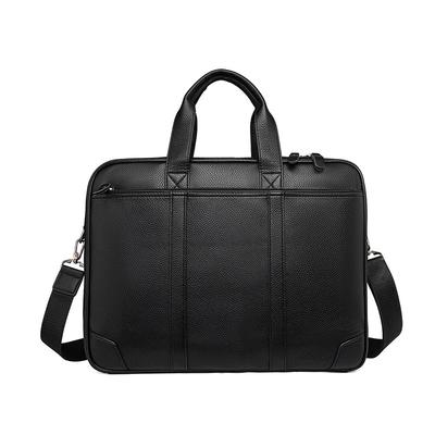 JYL Laptop bag,Men Briefcase PU Large Laptop Crossbody Document Bag