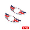 Car Auto Accessories For BMW Mini R60 Countryman Door Pin Lock Wing Emblem Badge Stickers For Mini Cooper Countryman R60 R61 Acc