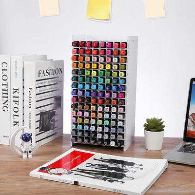 Organizzatore per Marcatori ad Alta Capacità con Multi Scomparti e Struttura Robusta Perfetto per l'Organizzazione delle Forniture da Scrivania