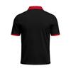 Men's Short Sleeve Polo Shirt Halloween Flag Print Casual Summer Breathable Lightweight Button Collar Top