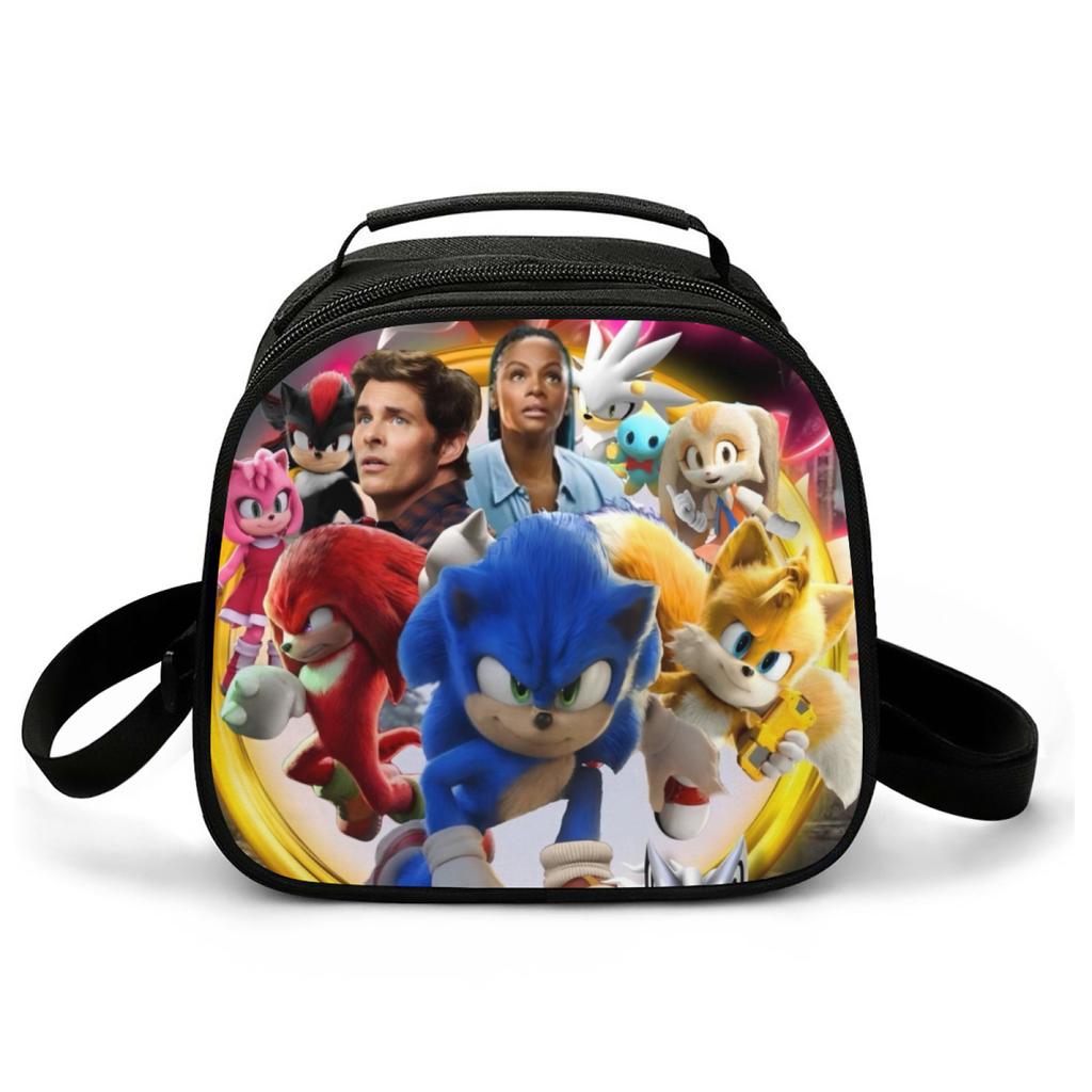 Picnic Bag Primary And Secondary School Students Outdoor Lunch Bag Storage Bag Cartoon Animation Lunch Box Bag