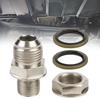 10AN To M18x1.5mm Turbo Oil Pan/Oil Return Drain Plug Adapter 315-04301-010 Oil Sump Return Drain Adapter Bung Fitting