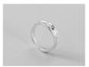 S925 Sterling Silver Irregular Metal Ring - Korean Minimalist Texture Design