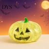 Hand Therapy Toys Halloween Glitter Pumpkin Stress Ball, Head Squeeze Toy for Tension Relieving Relief, Creepy Fidget Party Favors