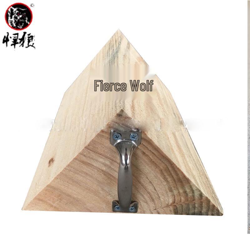 Hanlang Solid Wood Vehicle Wheel Chock