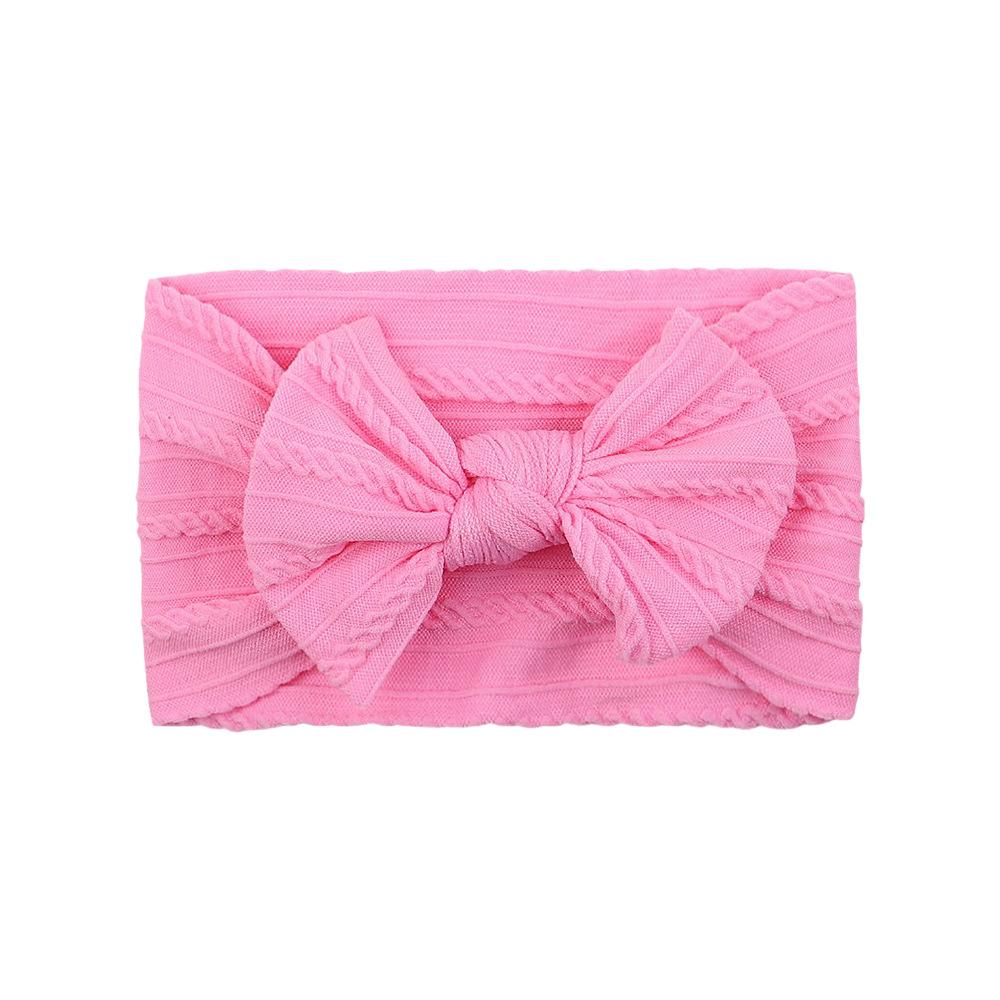 Baby Headband, Elastic Wide Brim Bow Children's Headband