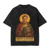 Jeremy Clarkson Protect Us From Electric Motors Washed T Shirt Streetwear T-Shirts Tees for Men Women Cotton Harajuku Printed
