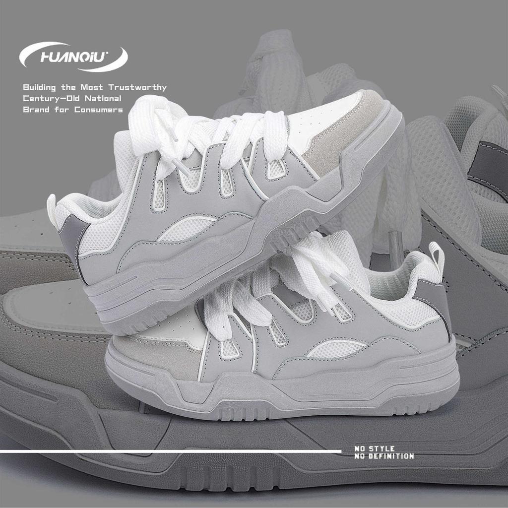 Global popular design board shoes men's ZHQ68001-1 spring versatile sports shoes lightweight breathable bread shoes