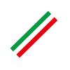 Pesonalized Car Sticker BMWColored Germany Italy Franch Spain National Flag Sticker Steering Wheel Stickers Grille Stickers