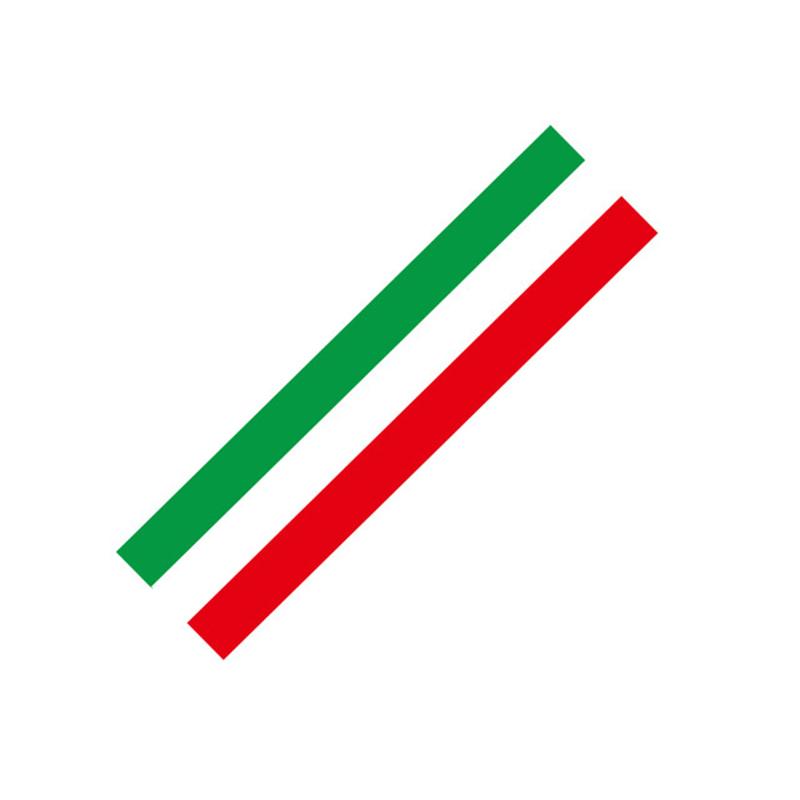Pesonalized Car Sticker BMWColored Germany Italy Franch Spain National Flag Sticker Steering Wheel Stickers Grille Stickers
