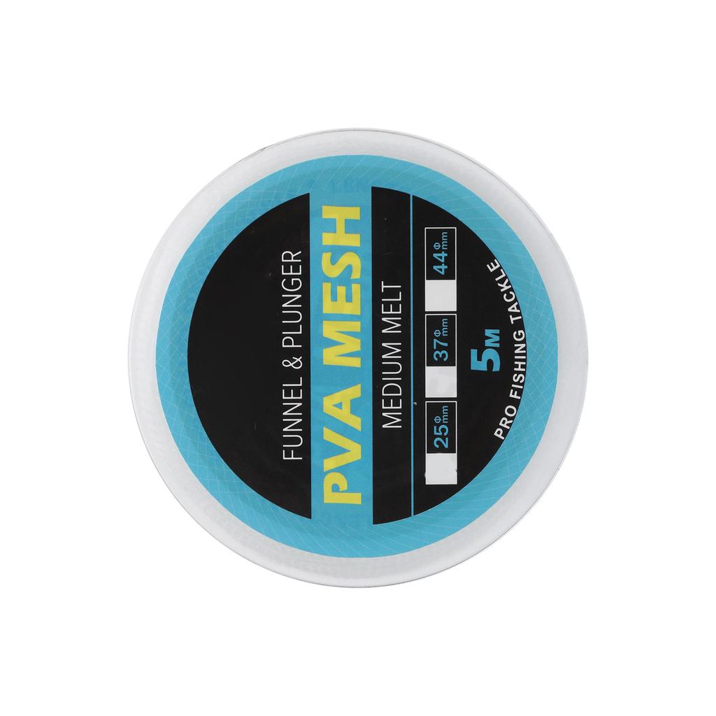 PVA Mesh Water Soluble Ecofriendly Narrow Fishing Net Refill Stocking Trap Bait Bag Net(37mmx5m )