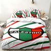 Club Deportivo Palestino 3pc Set Perfect for Bedroom Use Comfortable Bedding Set Includes a Duvet Cover and Two Pillowcases Ideal Birthday or Christma